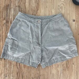 Vintage 100% hemp mid rise shorts